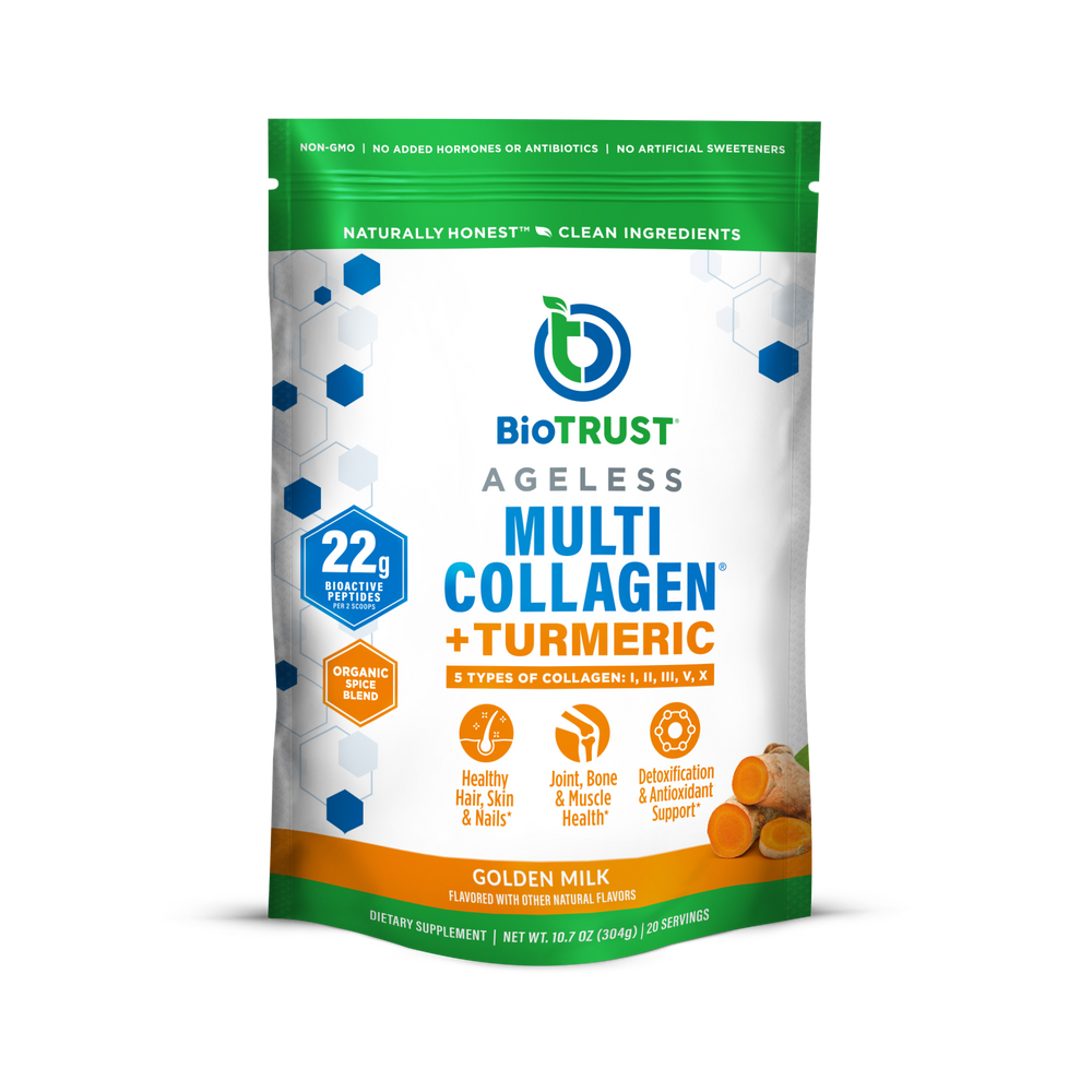 Ageless Multi-Collagen® + Turmeric — Golden Milk Flavor