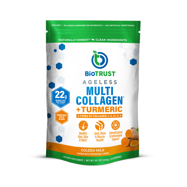 Ageless Multi-Collagen® + Turmeric — Golden Milk Flavor