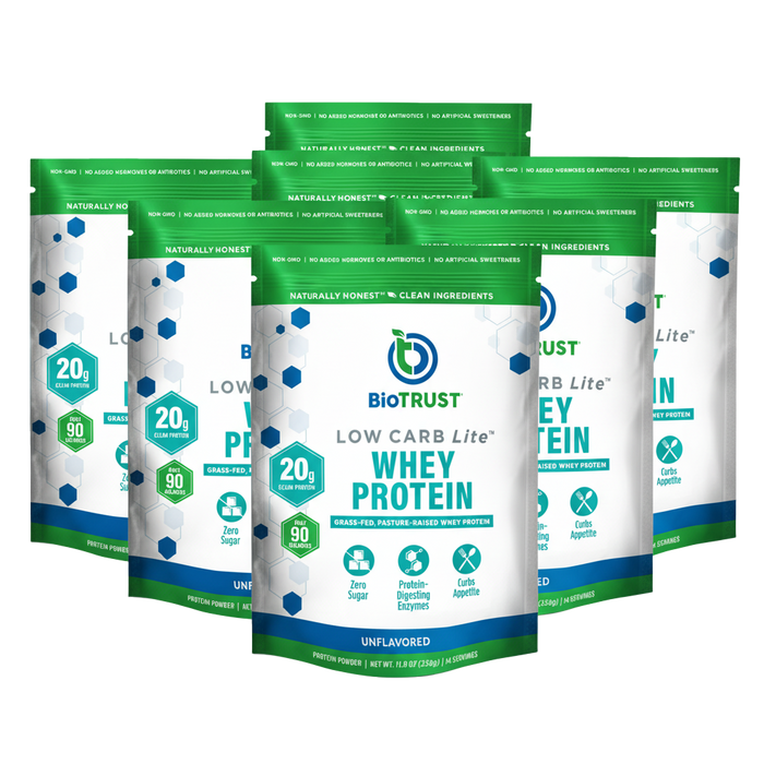 LOW CARB LITE™ PROTEIN POWDER — UNFLAVORED (6 Pack)