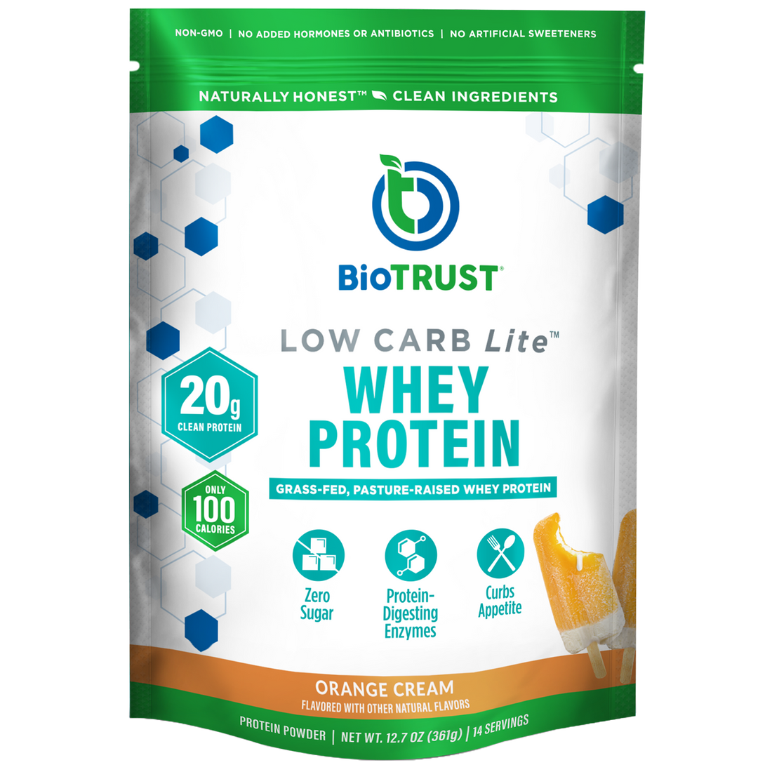 LOW CARB LITE™ PROTEIN POWDER — ORANGE CREAM (6 Pack)