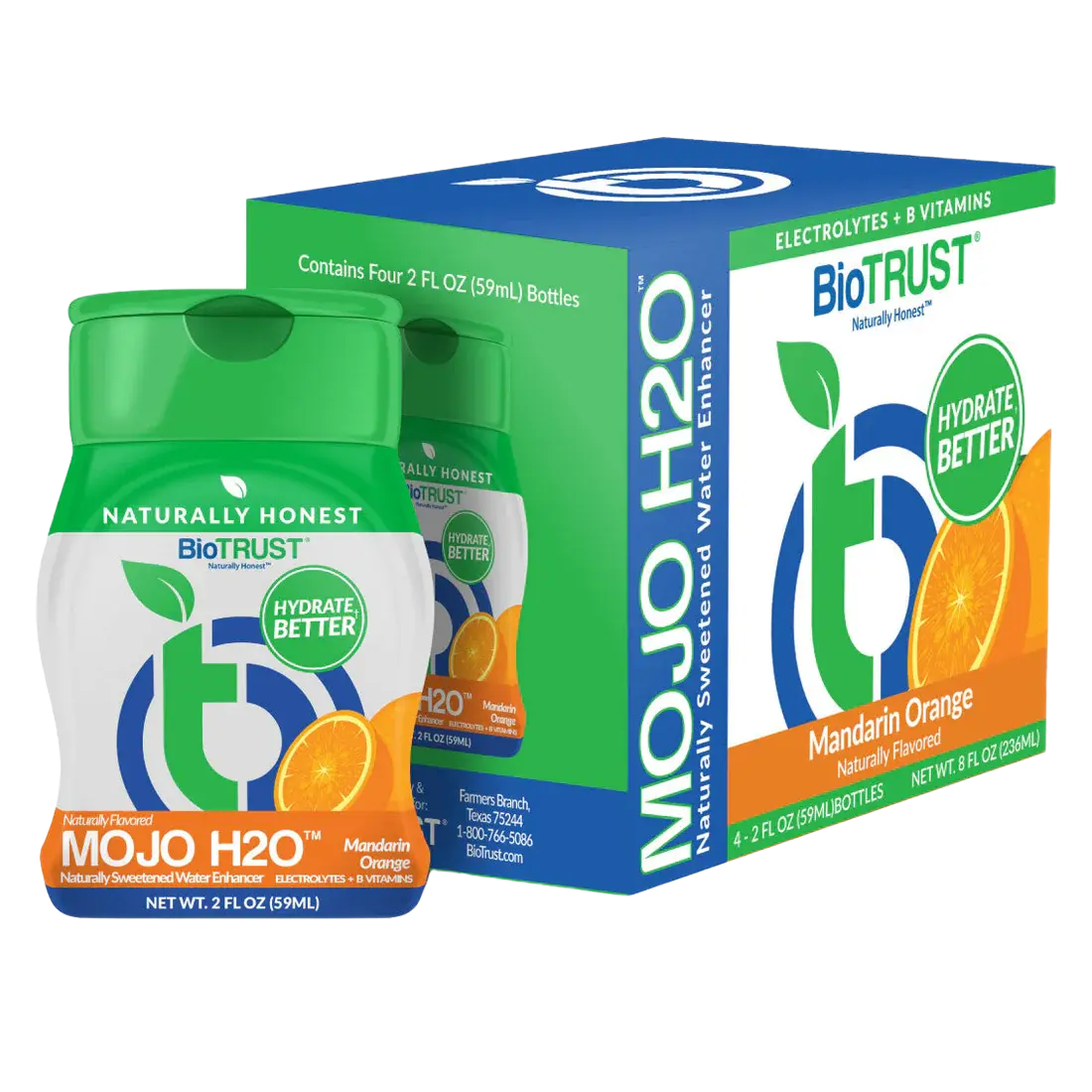 Mojo H2O™ - Healthy Water Enhancer (2 Delicious Flavors)