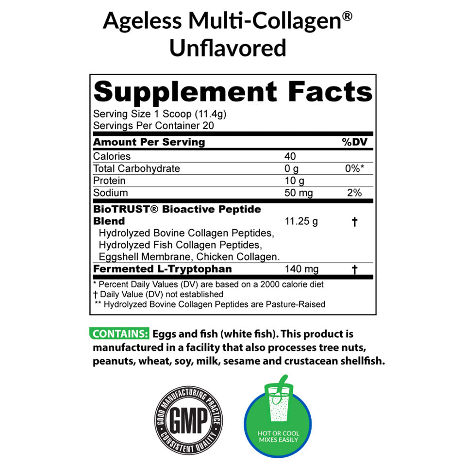 AGELESS MULTI-COLLAGEN® PROTEIN POWDER - Image 11 of 15