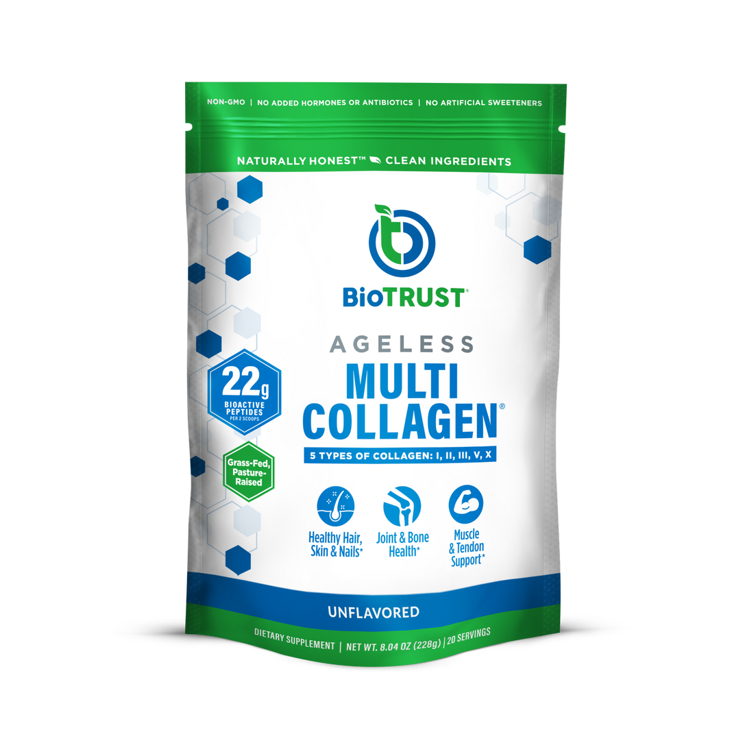 Ageless Multi-Collagen Protein Powder