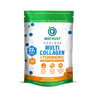 Ageless Multi-Collagen® + Turmeric — Golden Milk Flavor