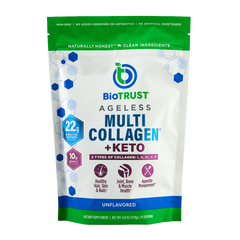 Ageless Multi-Collagen® + Keto – Premium Keto Collagen Powder