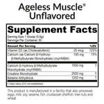 Ageless Muscle - Unflavored (6 Pack) thumbnail 2