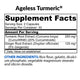 Ageless Turmeric® — Optimized Curcumin Supplement