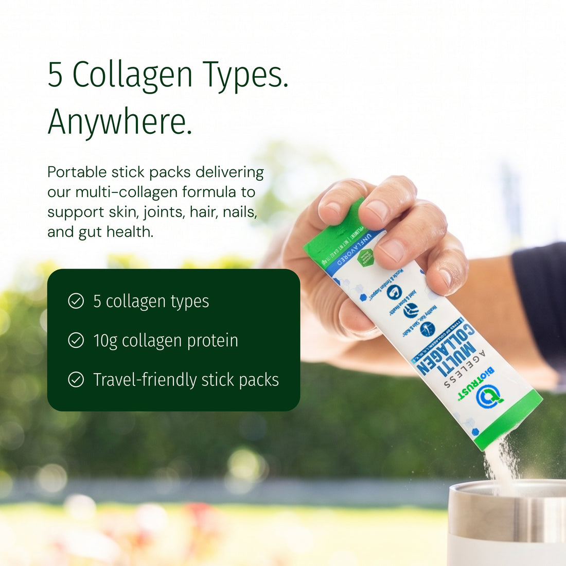 Ageless Multi Collagen® Protein Powder Stick Packs - Image 2 of 5
