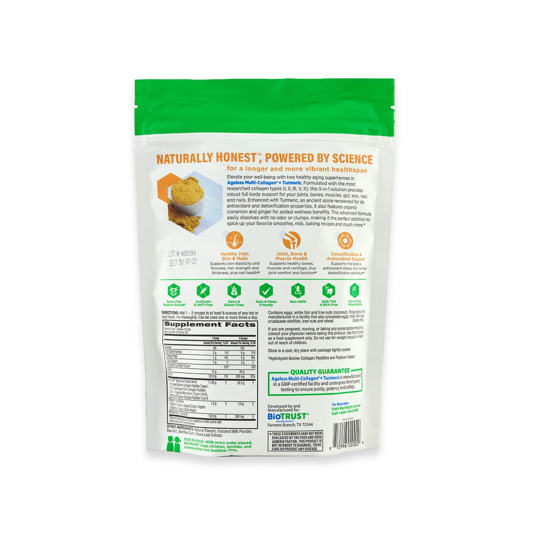 Ageless Multi Collagen® + Turmeric - Image 5 of 5