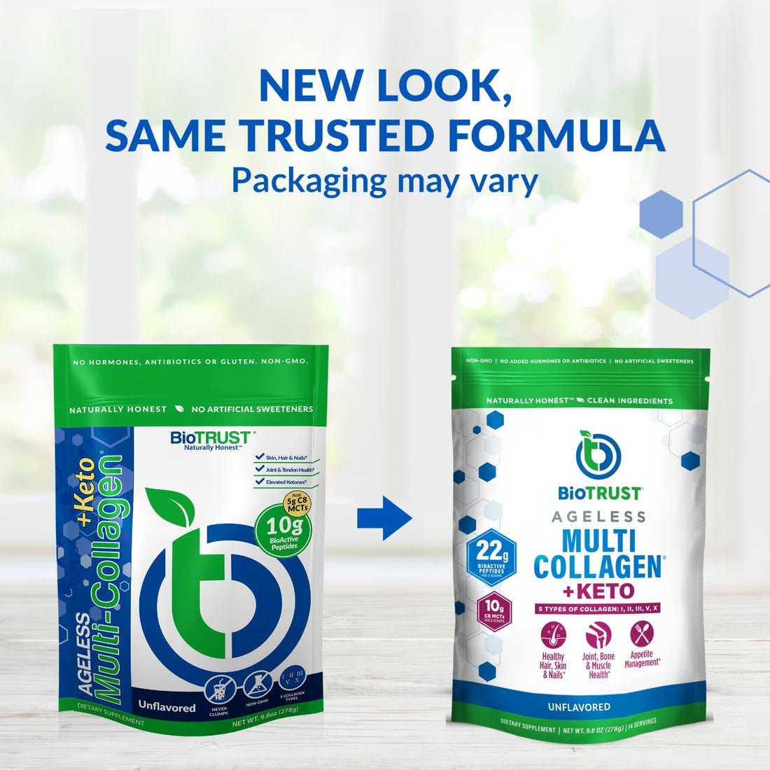 Ageless Multi-Collagen® + Keto – Premium Keto Collagen Powder - Image 2 of 8
