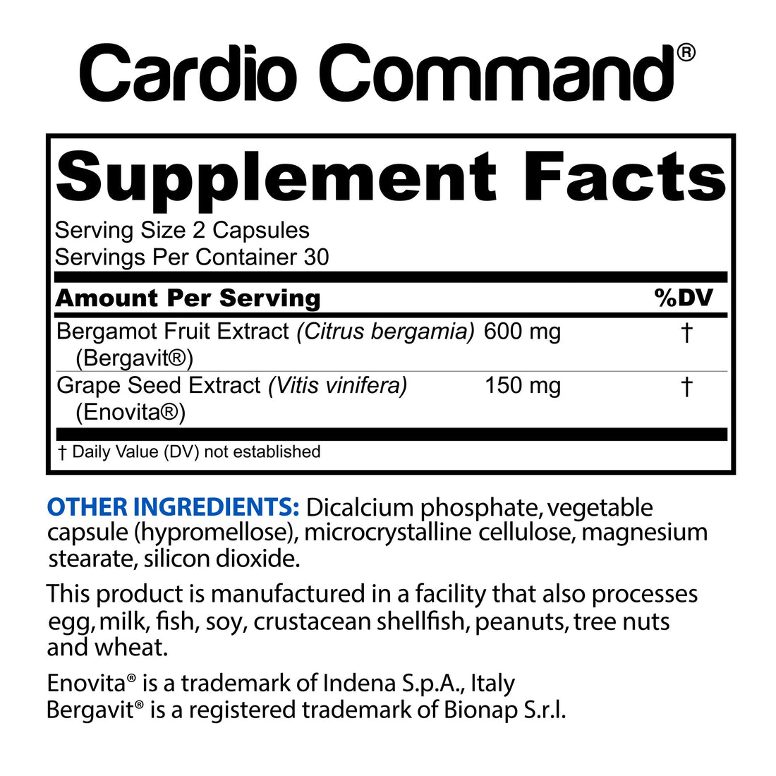 Cardio Command® — Advanced Cardio Support Supplement - Image 2 of 2