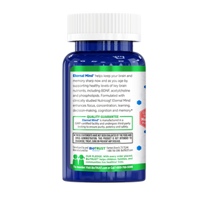 ETERNAL MIND® Brain Health Supplement for Longevity and Cognition