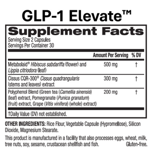 GLP-1 ELEVATE - GLP-1 SUPPORT SUPPLEMENT