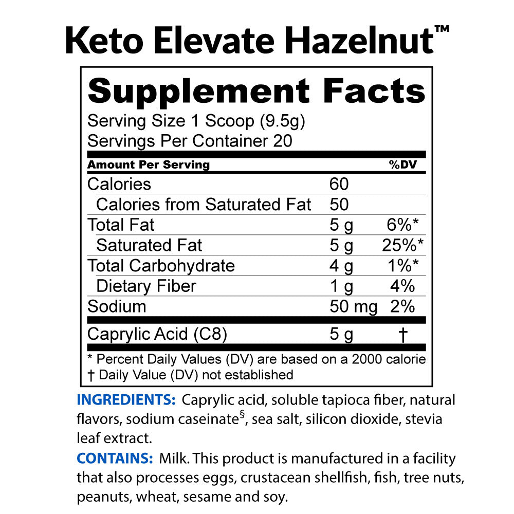 KETO ELEVATE™ C8 MCT OIL POWDER - Image 8 of 10