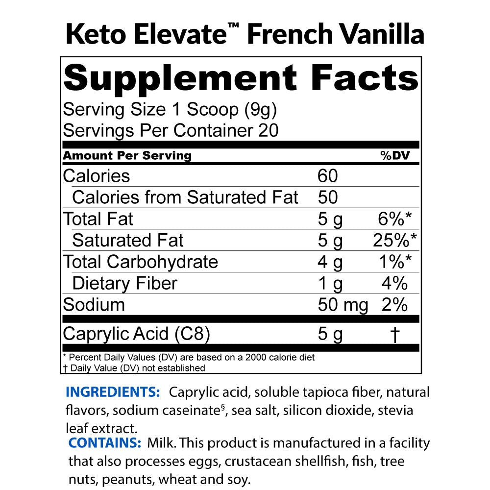 KETO ELEVATE™ C8 MCT OIL POWDER - Image 10 of 10