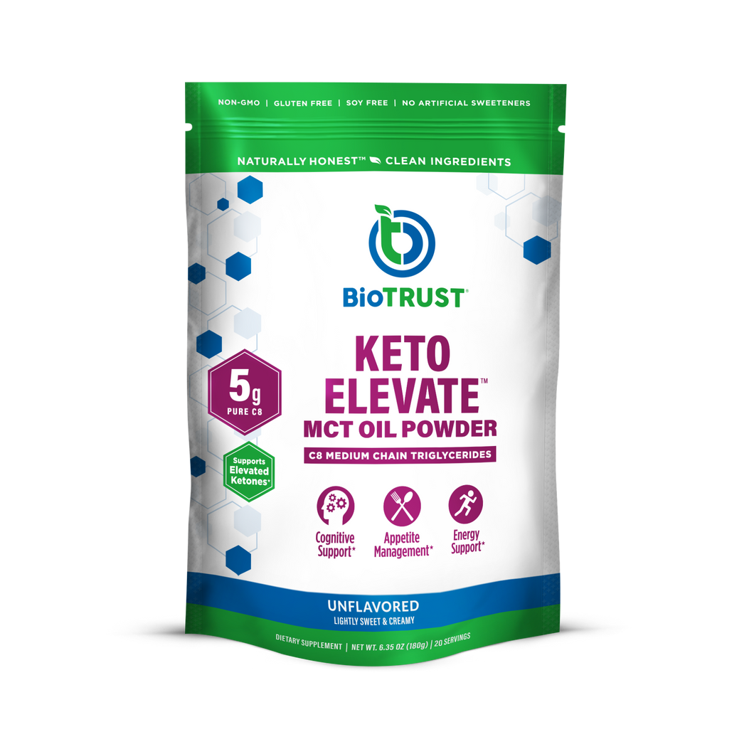 KETO ELEVATE™ C8 MCT OIL POWDER (3 Delicious Flavors)