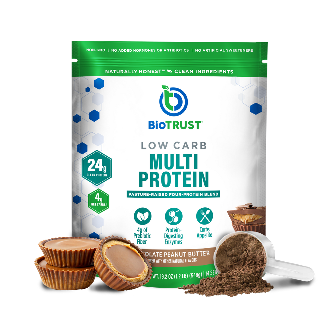 BIOTRUST® LOW CARB PROTEIN POWDER BLEND - 6 Delicious Flavors - Image 8 of 14