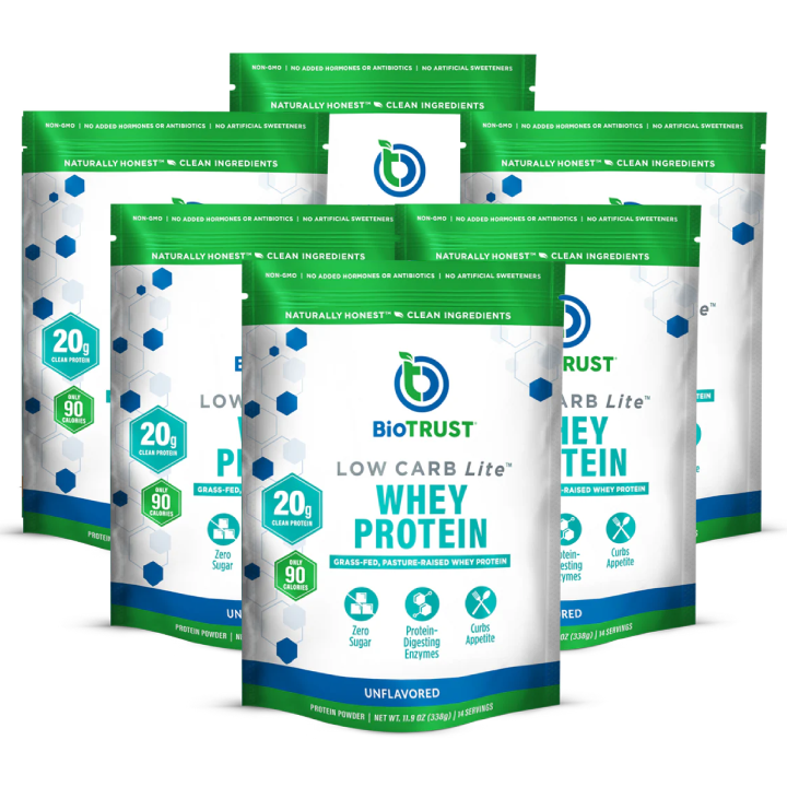 LOW CARB LITE™ PROTEIN POWDER  - Unflavored (6 Pack)