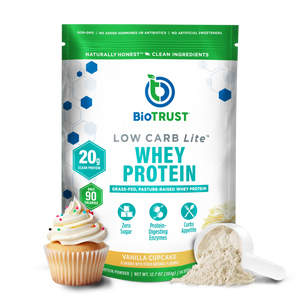 LOW CARB LITE™ PROTEIN POWDER  - GRASS-FED WHEY ISOLATE (5 Delicious Flavors)