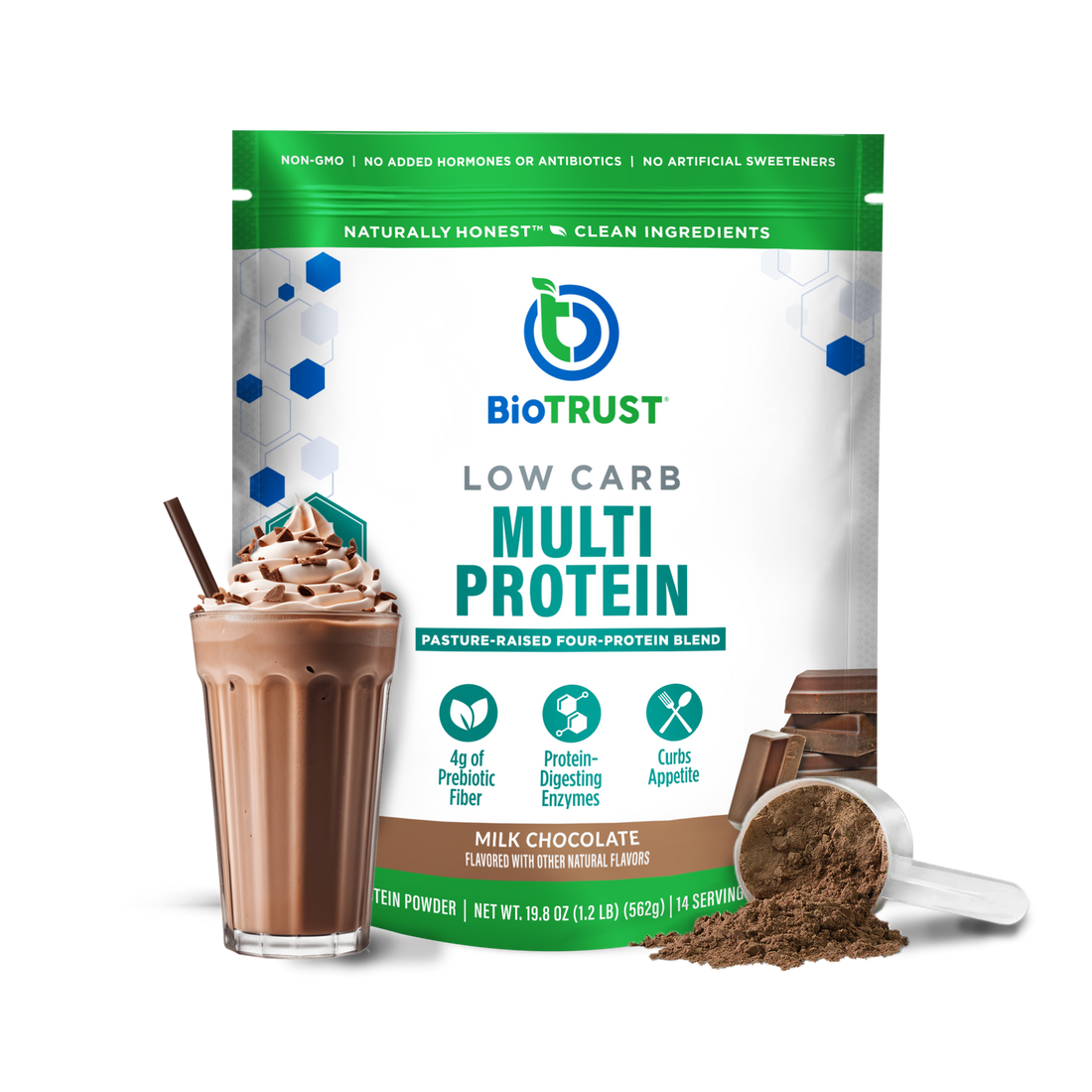 BIOTRUST® LOW CARB PROTEIN POWDER BLEND - 6 Delicious Flavors - Image 9 of 14