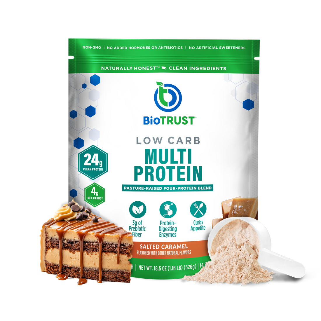 BIOTRUST® LOW CARB PROTEIN POWDER BLEND - 6 Delicious Flavors - Image 10 of 14