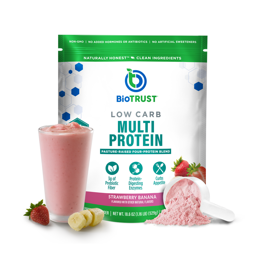 BIOTRUST® LOW CARB PROTEIN POWDER BLEND - 6 Delicious Flavors - Image 11 of 14