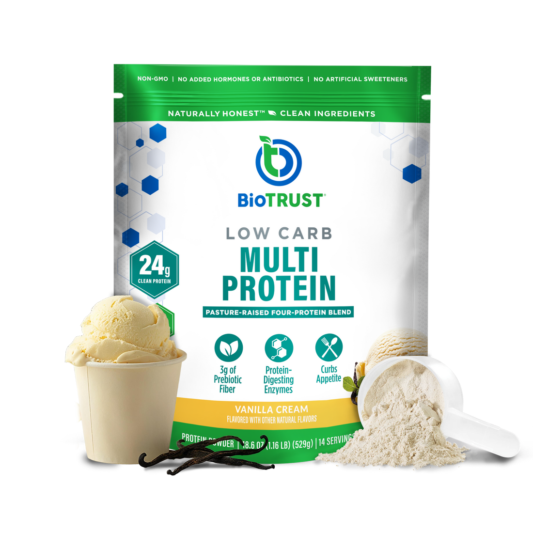 BIOTRUST® LOW CARB PROTEIN POWDER BLEND - 6 Delicious Flavors