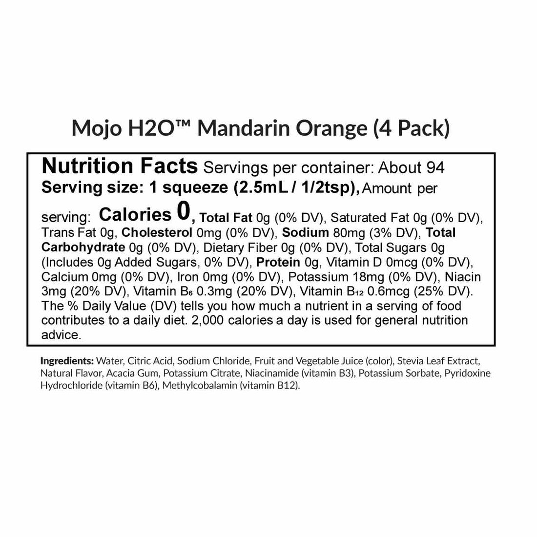 Mojo H2O™ - Healthy Water Enhancer (2 Delicious Flavors) - Image 3 of 5