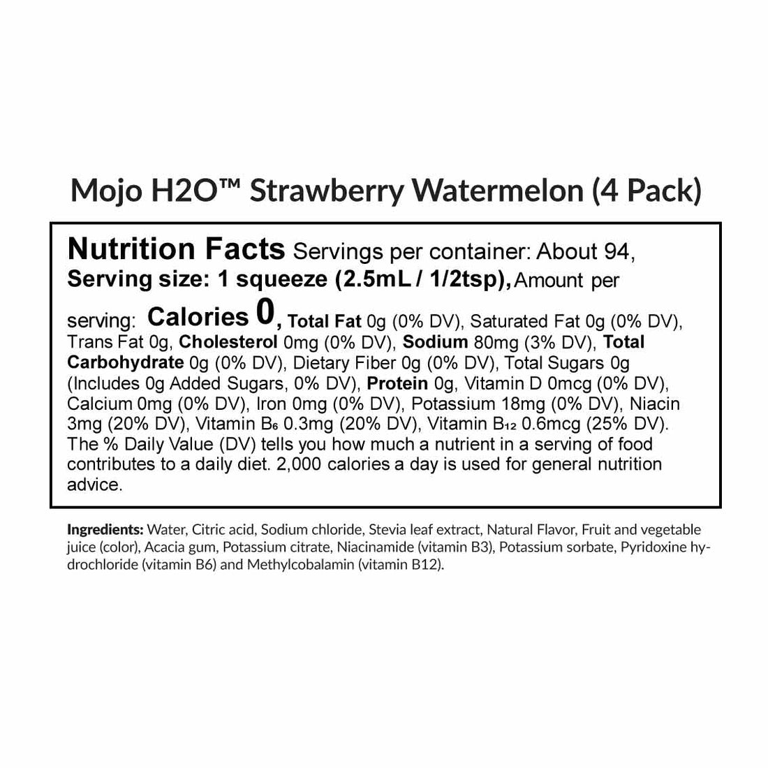 Mojo H2O™ - Healthy Water Enhancer (2 Delicious Flavors) - Image 4 of 5