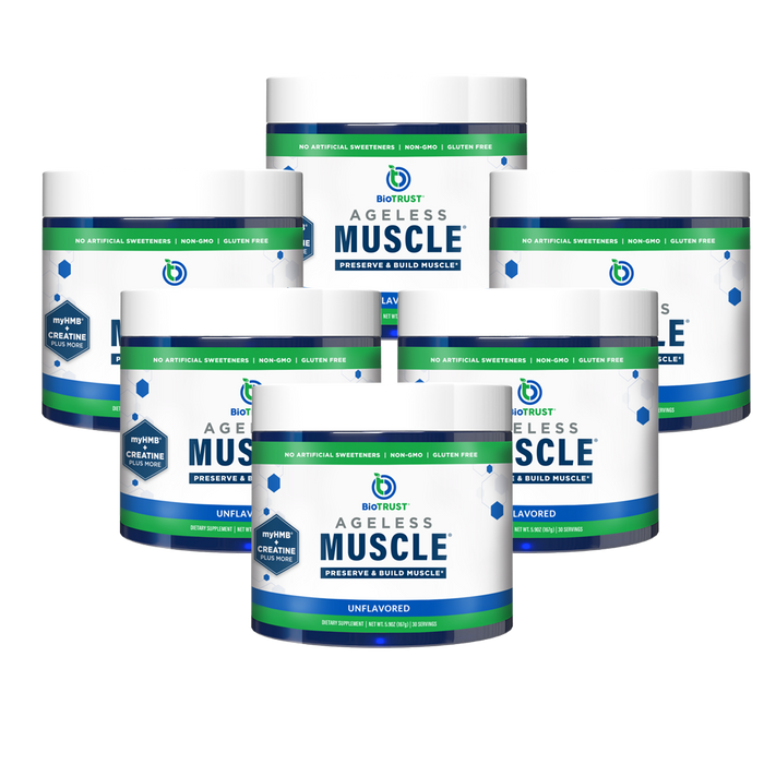 Ageless Muscle - Unflavored (6 Pack)