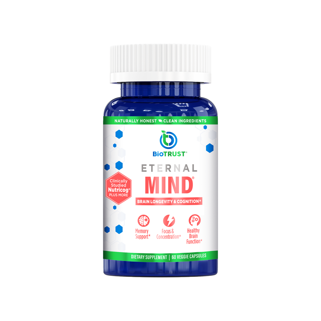 ETERNAL MIND® Brain Health Supplement for Longevity and Cognition - Image 2 of 7