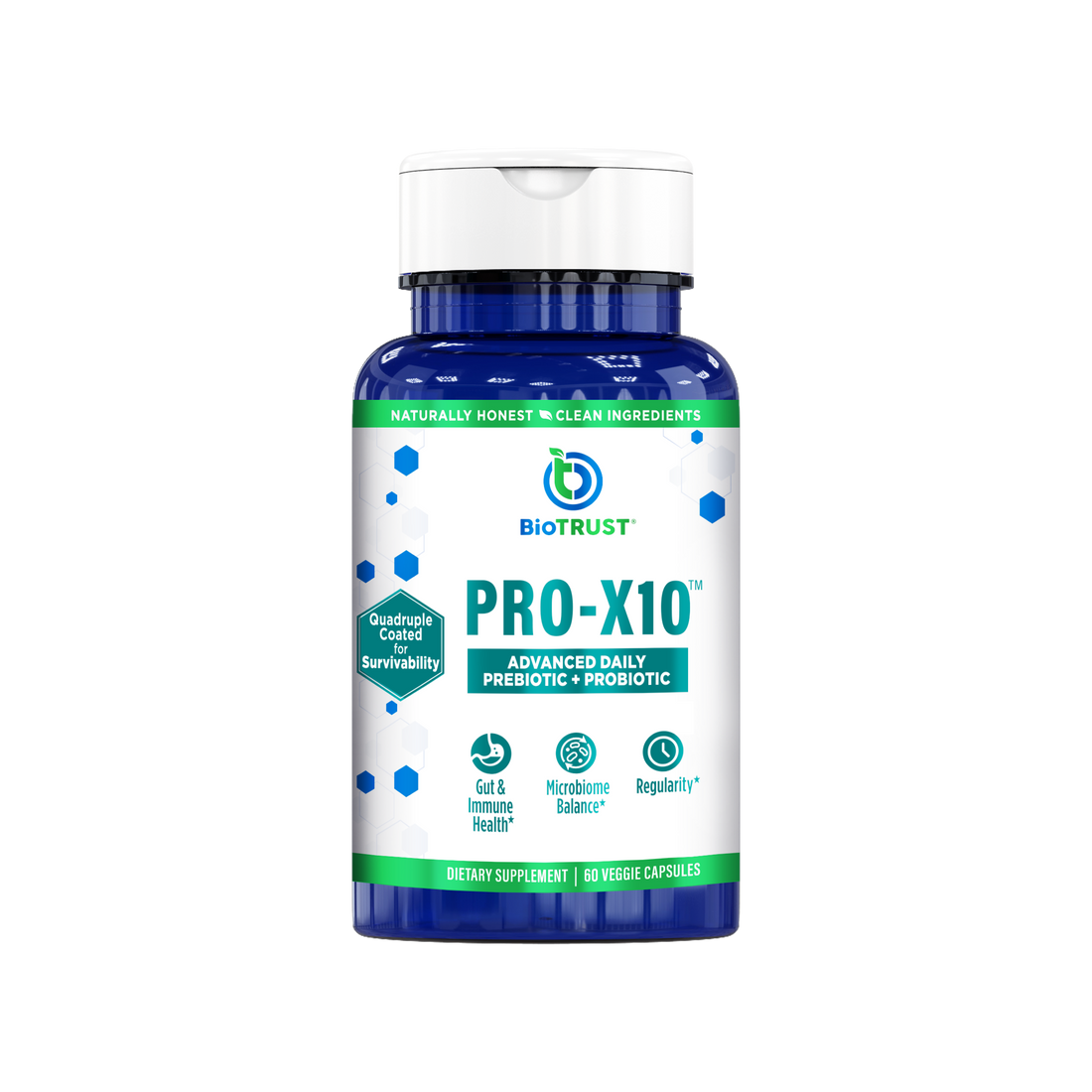 Pro-X10™ — Advanced Probiotic Supplement with Prebiotics - Image 2 of 8