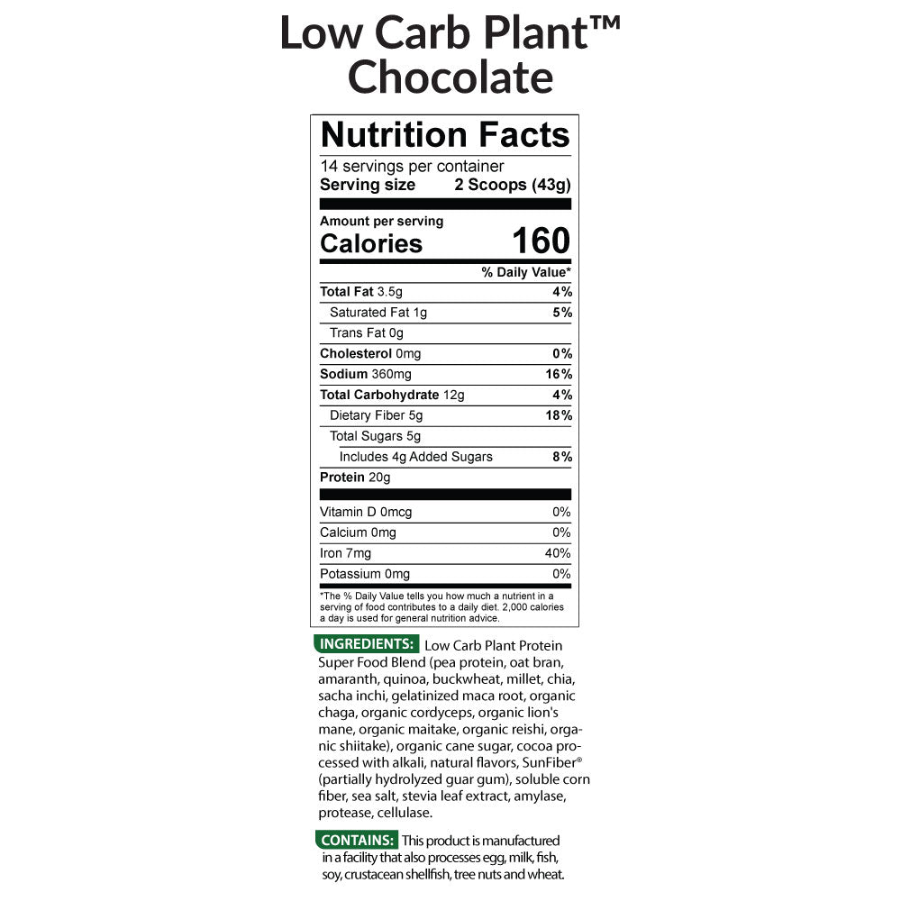 BioTRUST Low Carb Plant™ — Plant Protein Plus Superfoods (2 Delicious Flavors) - Image 4 of 4