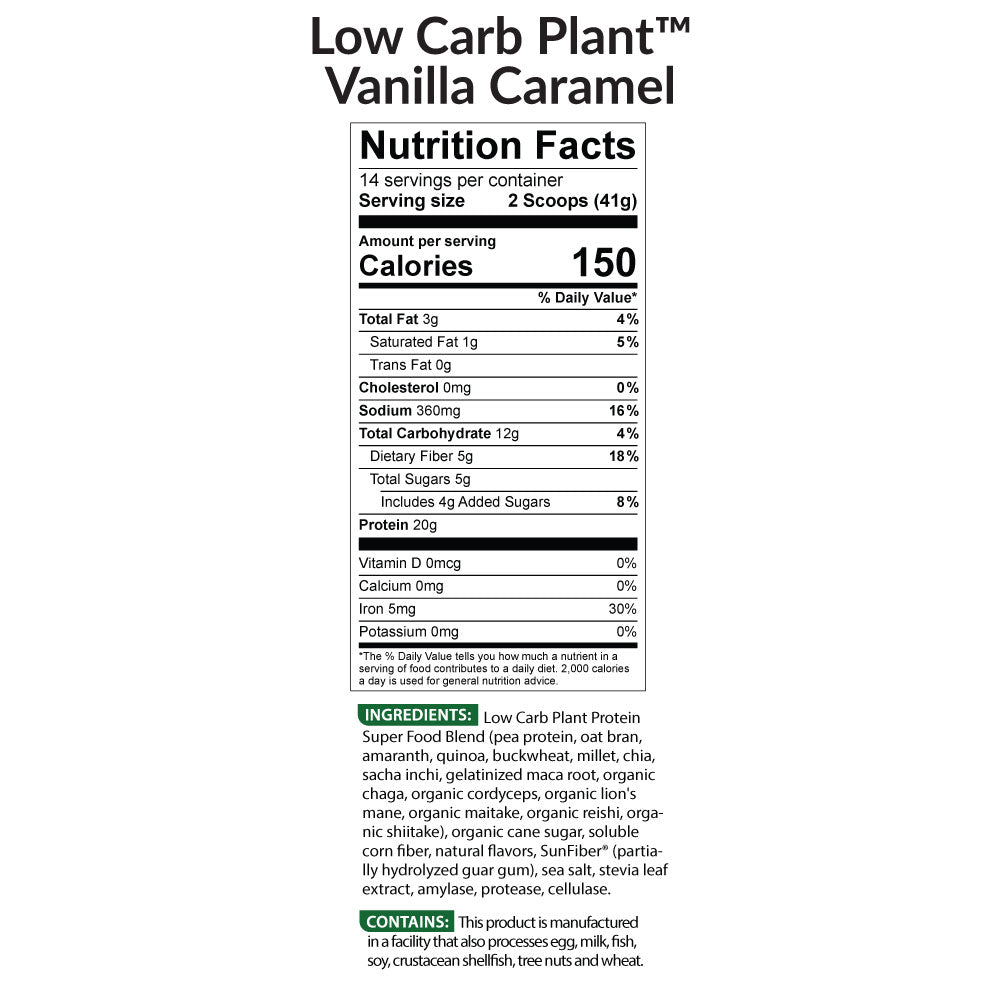 BioTRUST Low Carb Plant™ — Plant Protein Plus Superfoods (2 Delicious Flavors) - Image 3 of 4