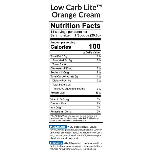 LOW CARB LITE™ PROTEIN POWDER  — GRASS-FED WHEY ISOLATE - Image 13 of 13