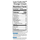 Low Carb Lite Protein Powder Orange Creamsicle Nutrition Label