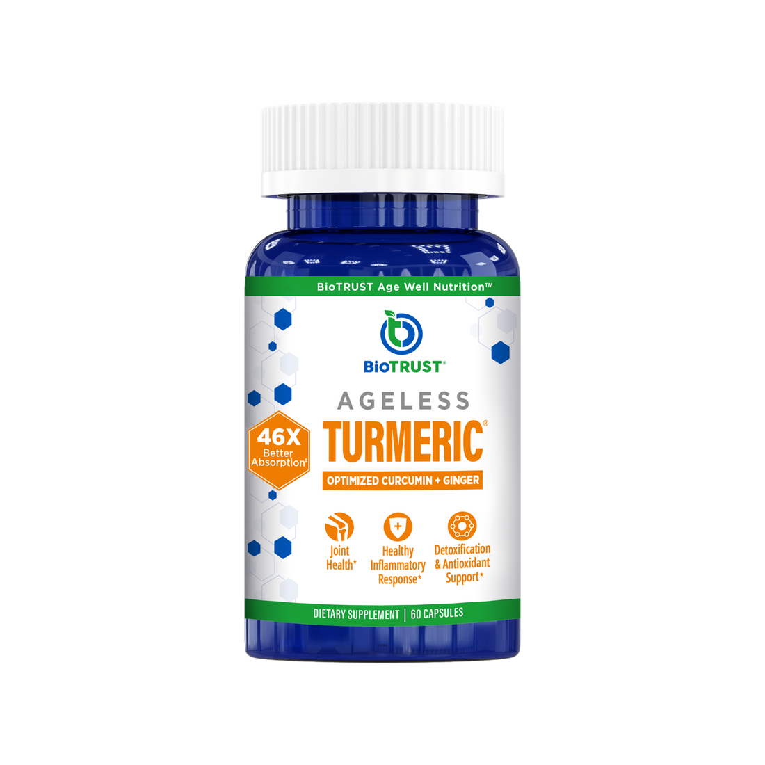 Ageless Turmeric® — Optimized Curcumin Supplement - Image 1 of 9