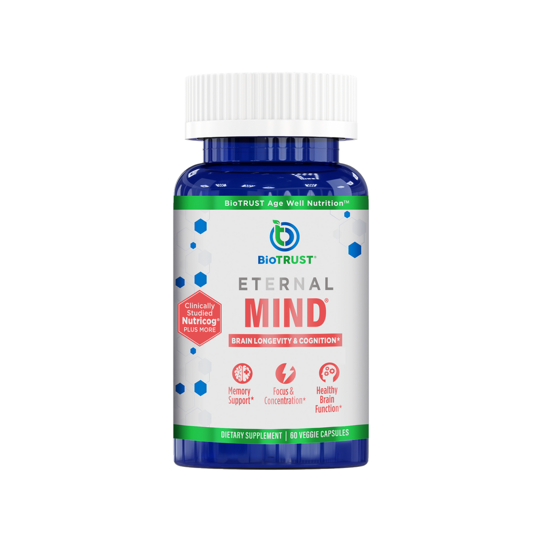 ETERNAL MIND® Brain Health Supplement for Longevity and Cognition - Image 1 of 7