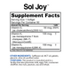 Sol Joy Supplement Facts