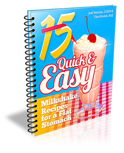 15 Flat-Belly Milkshake Recipes eBook (Instant Download)