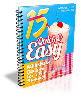 15 Flat-Belly Milkshake Recipes eBook (Instant Download)